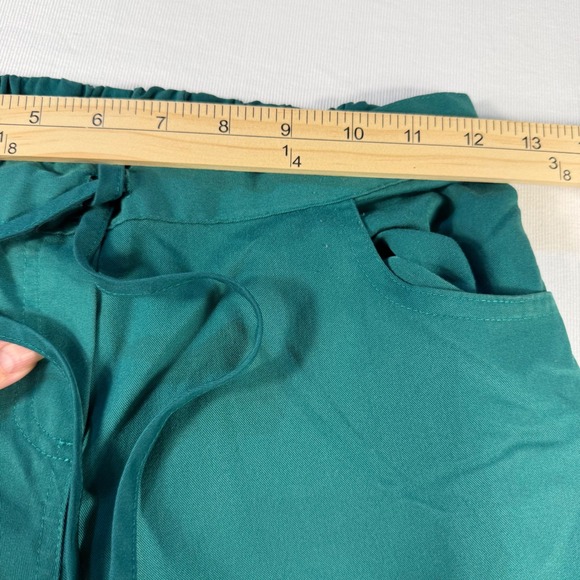 Grey's Anatomy 4232P XSP Scrub Pants Elastic Waist Drawstring Pockets Green - Picture 3 of 12
